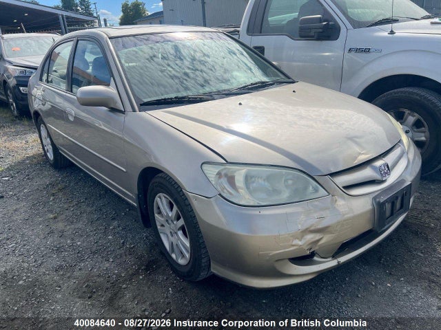 Продаж на аукціоні авто 2005 Honda Civic, vin: 2HGES16605H024997, номер лоту: 40084640
