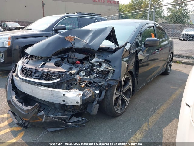 Honda Civic 2014 2HGFB6E52EH201236 Image 2