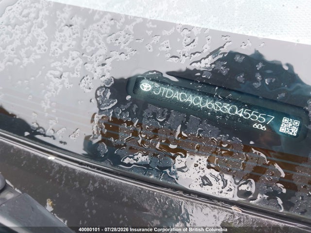 JTDACACU6S3045557 Toyota Prius Se/xse/xse Premium