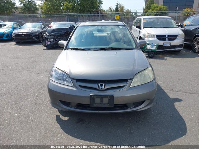 Продаж на аукціоні авто 2005 Honda Civic, vin: 2HGES16695H020365, номер лоту: 40084669