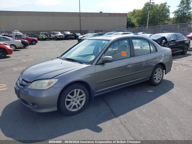 Продаж на аукціоні авто 2005 Honda Civic, vin: 2HGES16695H020365, номер лоту: 40084669