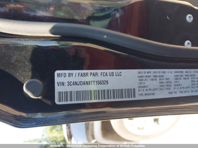 Jeep Compass Sport 2026 3C4NJDAN8TT156329 Image 9