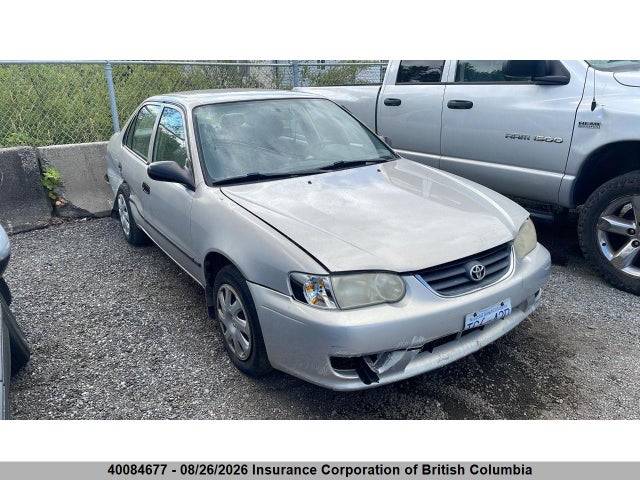 2001 Toyota Corolla Ce/le/s მანქანა იყიდება აუქციონზე, vin: 2T1BR12E81C835994, აუქციონის ნომერი: 40084677