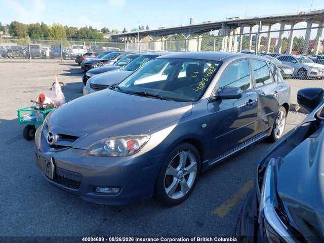 2007 Mazda Mazda3 Gs/gt მანქანა იყიდება აუქციონზე, vin: JM1BK343371718798, აუქციონის ნომერი: 40084699