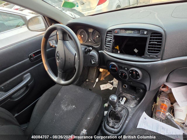2009 Hyundai Accent Se მანქანა იყიდება აუქციონზე, vin: KMHCN35C09U107330, აუქციონის ნომერი: 40084707