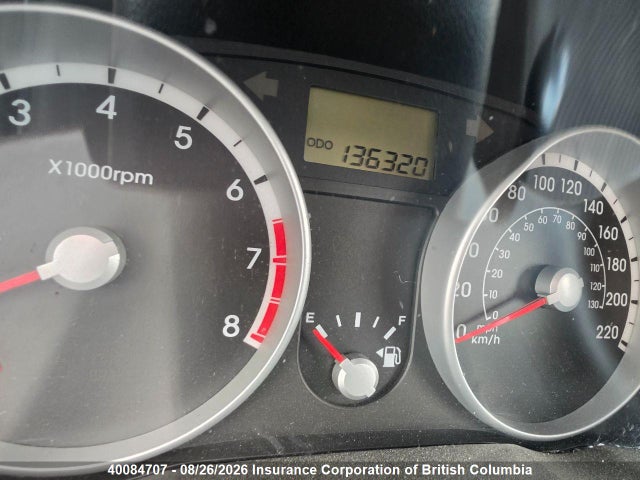 2009 Hyundai Accent Se მანქანა იყიდება აუქციონზე, vin: KMHCN35C09U107330, აუქციონის ნომერი: 40084707