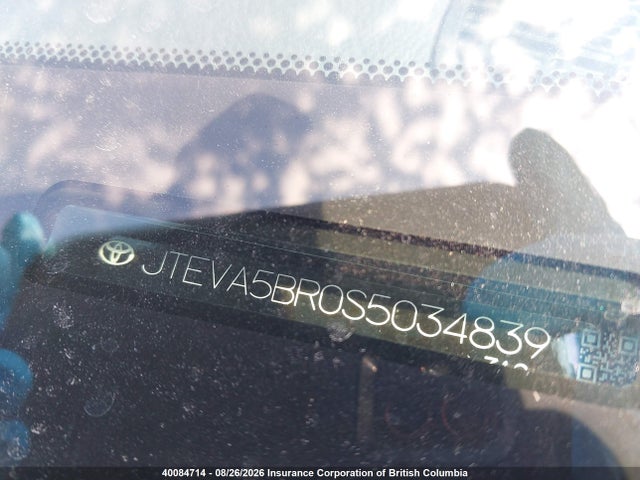 Toyota 4runner 2025 JTEVA5BR0S5034839 Image 20