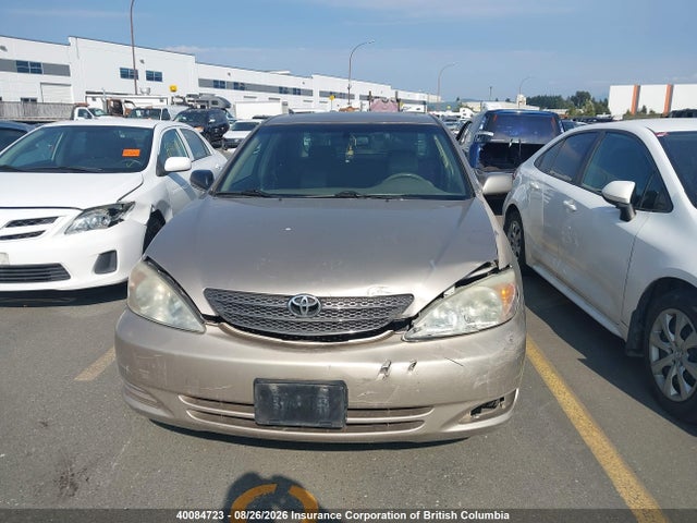 2002 Toyota Camry მანქანა იყიდება აუქციონზე, vin: JTDBE30K020017039, აუქციონის ნომერი: 40084723