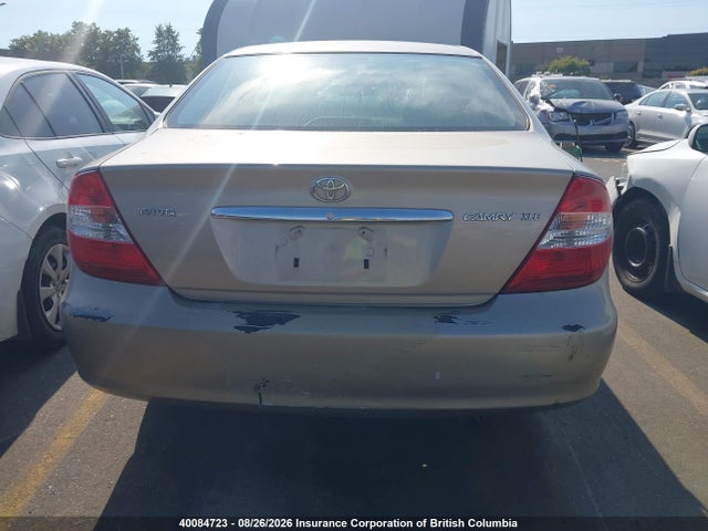 2002 Toyota Camry მანქანა იყიდება აუქციონზე, vin: JTDBE30K020017039, აუქციონის ნომერი: 40084723