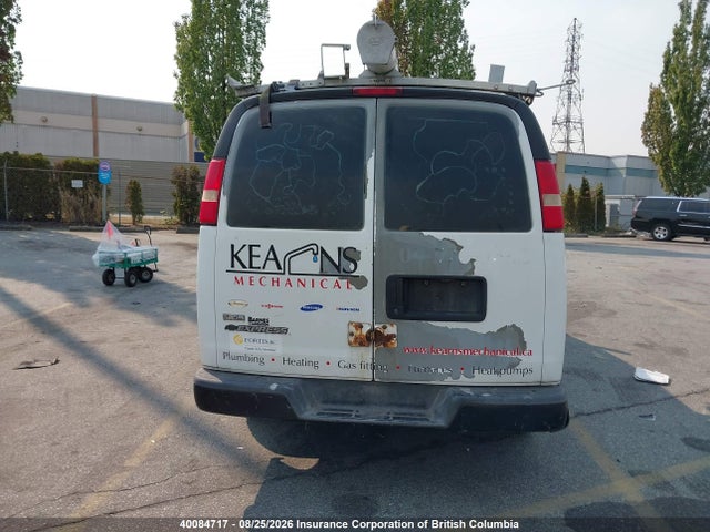 2010 Chevrolet Express G2500 მანქანა იყიდება აუქციონზე, vin: 1GCZGFBA3A1103808, აუქციონის ნომერი: 40084717