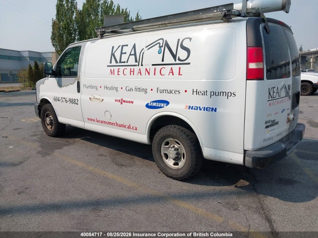 2010 Chevrolet Express G2500 მანქანა იყიდება აუქციონზე, vin: 1GCZGFBA3A1103808, აუქციონის ნომერი: 40084717
