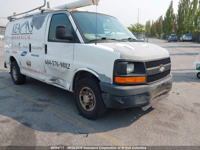 2010 Chevrolet Express G2500 მანქანა იყიდება აუქციონზე, vin: 1GCZGFBA3A1103808, აუქციონის ნომერი: 40084717