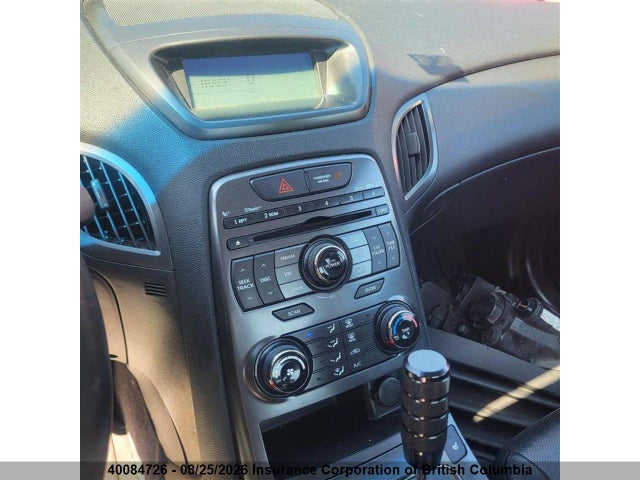 2012 Hyundai Genesis Coupe 2.0t მანქანა იყიდება აუქციონზე, vin: KMHHT6KD3CU073367, აუქციონის ნომერი: 40084726
