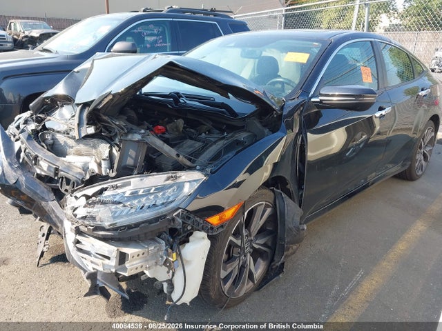 Honda Civic Touring 2019 2HGFC1F97KH106295 Image 2