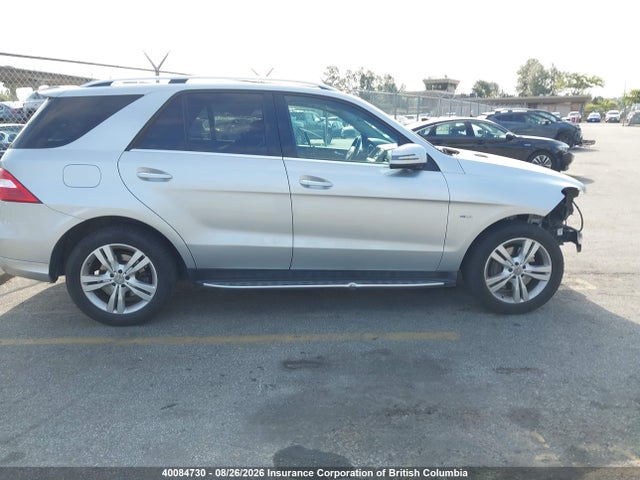 40084730 :رقم المزاد ، 4JGDA2EB8CA095468 vin ، 2012 Mercedes-benz Ml 350 Bluetec مزاد بيع