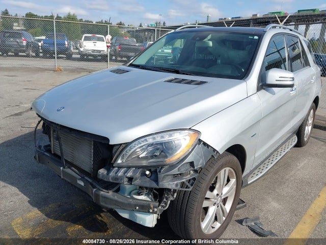 40084730 :رقم المزاد ، 4JGDA2EB8CA095468 vin ، 2012 Mercedes-benz Ml 350 Bluetec مزاد بيع