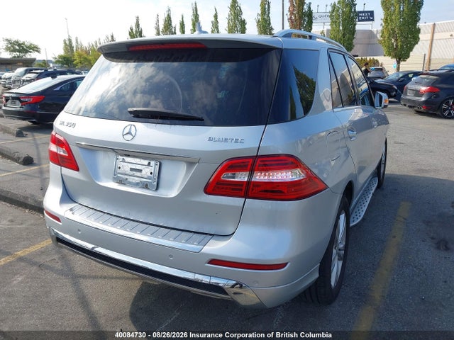 40084730 :رقم المزاد ، 4JGDA2EB8CA095468 vin ، 2012 Mercedes-benz Ml 350 Bluetec مزاد بيع