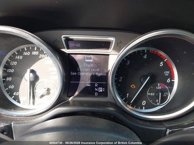 40084730 :رقم المزاد ، 4JGDA2EB8CA095468 vin ، 2012 Mercedes-benz Ml 350 Bluetec مزاد بيع