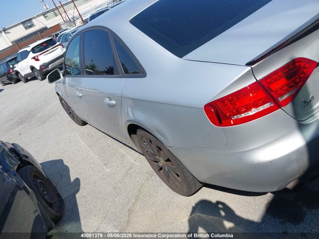 Продажа на аукционе авто 2010 Audi A4 Premium, vin: WAUBFCFL3AN005267, номер лота: 40081379