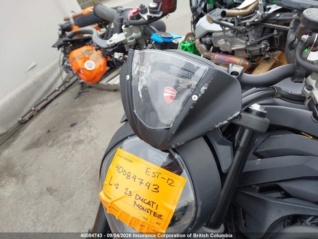 40084743 :رقم المزاد ، ZDMMAMDT6PB007841 vin ، 2023 Ducati Monster مزاد بيع