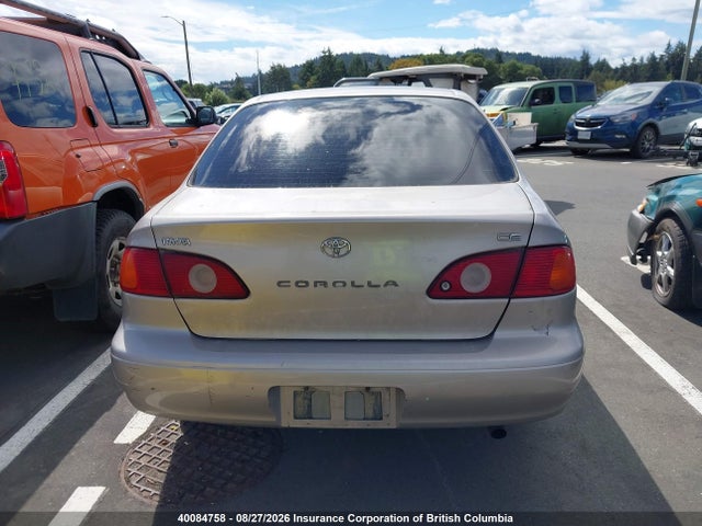 2002 Toyota Corolla Ce/le/s მანქანა იყიდება აუქციონზე, vin: 2T1BR12E12C883306, აუქციონის ნომერი: 40084758