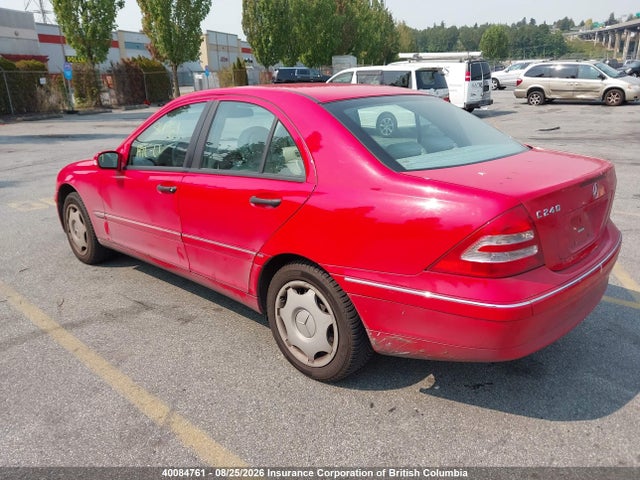Продажа на аукционе авто 2002 Mercedes-benz C 240, vin: WDBRF61J32F162087, номер лота: 40084761