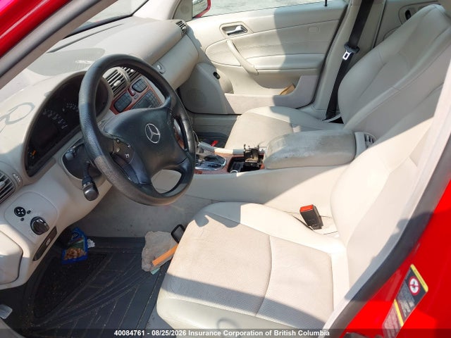 Продажа на аукционе авто 2002 Mercedes-benz C 240, vin: WDBRF61J32F162087, номер лота: 40084761