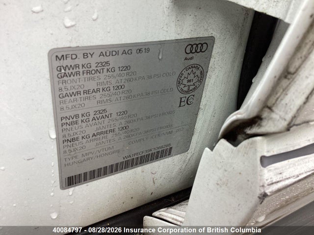 Audi Q3 2019 WA1FECF39K1068285 Image 25