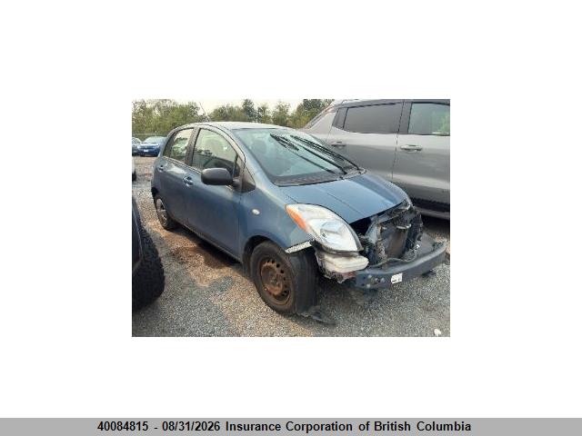 40084815 :رقم المزاد ، JTDKT923075060742 vin ، 2007 Toyota Yaris مزاد بيع