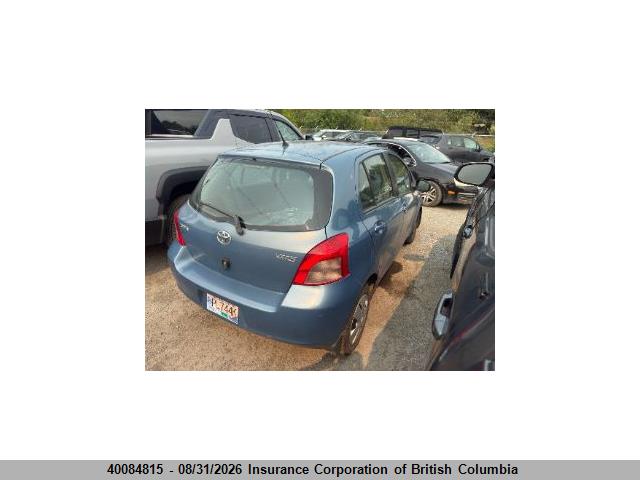 40084815 :رقم المزاد ، JTDKT923075060742 vin ، 2007 Toyota Yaris مزاد بيع