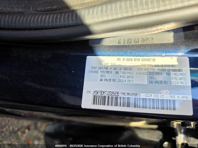 JM3KFBDM7J0325835 Mazda CX-5