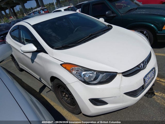 40084647 :رقم المزاد ، 5NPDH4AE5CH147644 vin ، 2012 Hyundai Elantra Gls/limited مزاد بيع