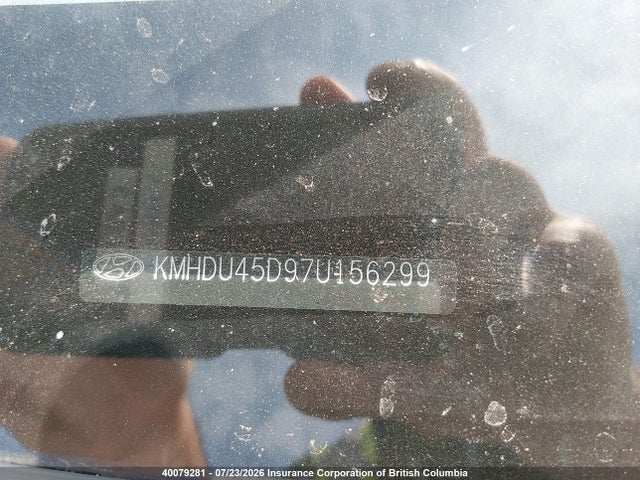 Продажа на аукционе авто 2007 Hyundai Elantra Gl/gls, vin: KMHDU45D97U156299, номер лота: 40079281