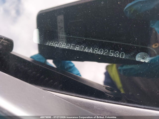 Продажа на аукционе авто 2010 Honda Accord Exl, vin: 1HGCP2F87AA802530, номер лота: 40079898