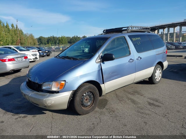 Продаж на аукціоні авто 2000 Toyota Sienna Le/xle, vin: 4T3ZF13C5YU302246, номер лоту: 40084841