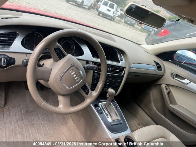 40084849 :رقم المزاد ، WAUBFCFL4CA118154 vin ، 2012 Audi A4 مزاد بيع