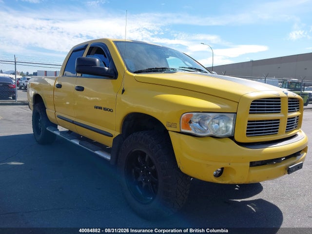 2005 Dodge Ram 1500 Slt/laramie მანქანა იყიდება აუქციონზე, vin: 1D7HU18D95J521360, აუქციონის ნომერი: 40084882