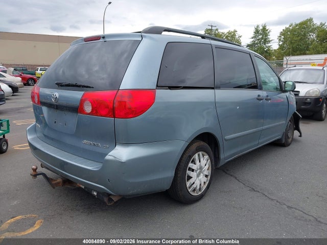 40084890 :رقم المزاد ، 5TDZK4CC4AS290661 vin ، 2010 Toyota Sienna Ce مزاد بيع