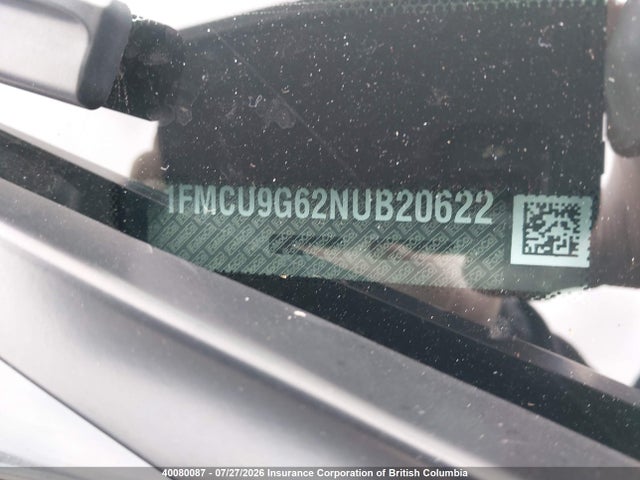 Ford ESCAPE SE 2022 1FMCU9G62NUB20622 Image 19