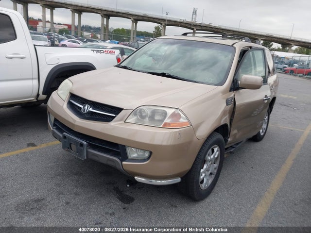 Продаж на аукціоні авто 2002 Acura Mdx Touring, vin: 2HNYD18642H002820, номер лоту: 40078020