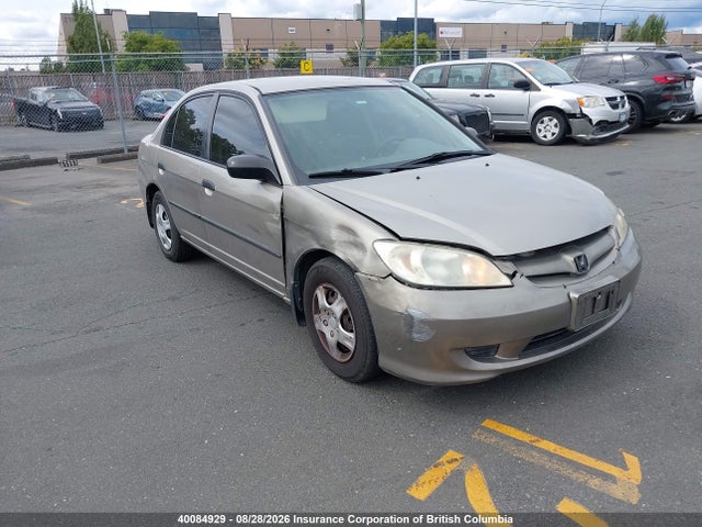Продажа на аукционе авто 2004 Honda Civic, vin: 2HGES16324H925079, номер лота: 40084929