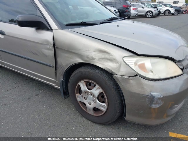 Продажа на аукционе авто 2004 Honda Civic, vin: 2HGES16324H925079, номер лота: 40084929