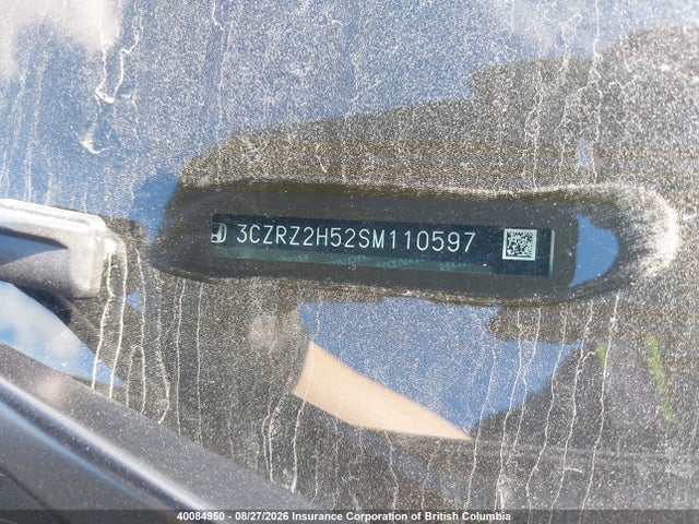 3CZRZ2H52SM110597 Honda HR-V