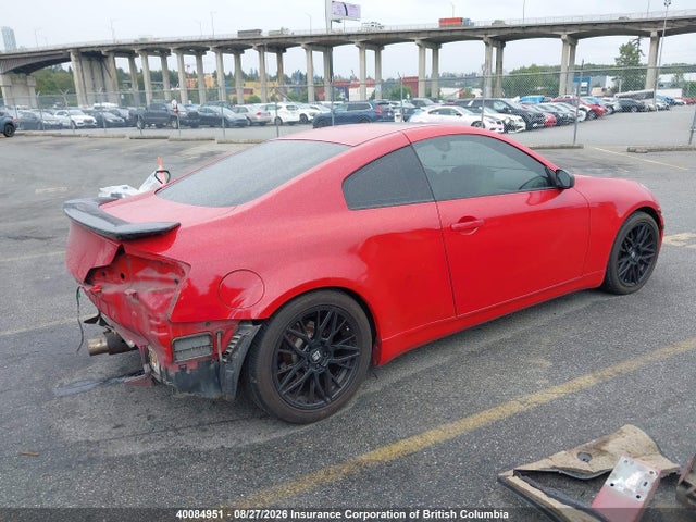 40084951 :رقم المزاد ، JNKCV54E94M824481 vin ، 2004 Infiniti G35 مزاد بيع