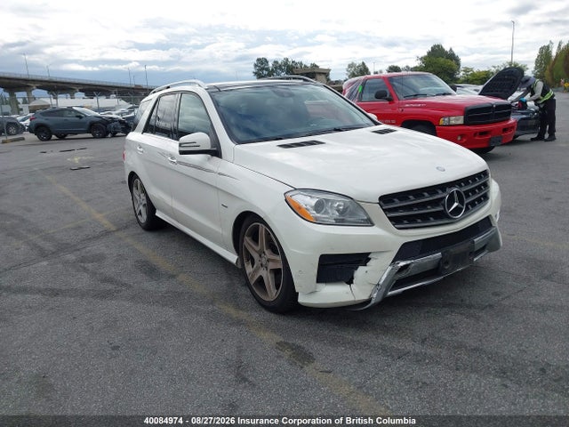 Auction sale of the 2012 Mercedes-benz Ml 350 Bluetec, vin: 4JGDA2EB6CA045653, lot number: 40084974
