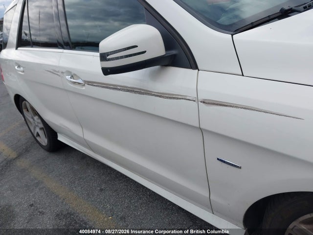 40084974 :رقم المزاد ، 4JGDA2EB6CA045653 vin ، 2012 Mercedes-benz Ml 350 Bluetec مزاد بيع