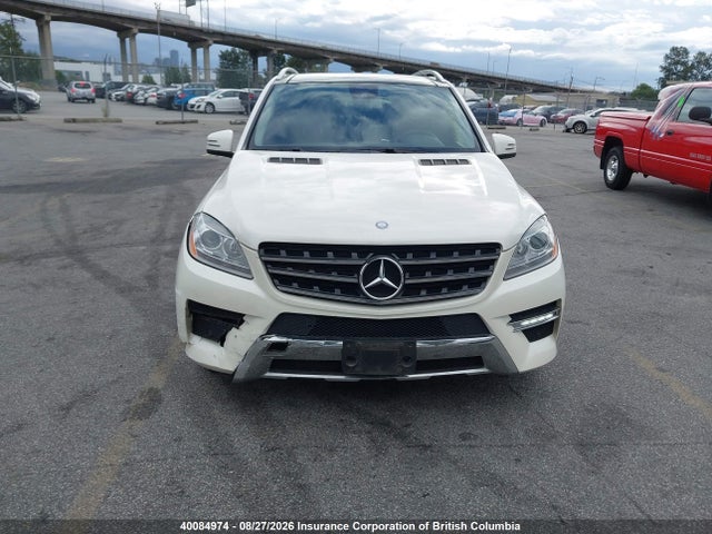 40084974 :رقم المزاد ، 4JGDA2EB6CA045653 vin ، 2012 Mercedes-benz Ml 350 Bluetec مزاد بيع