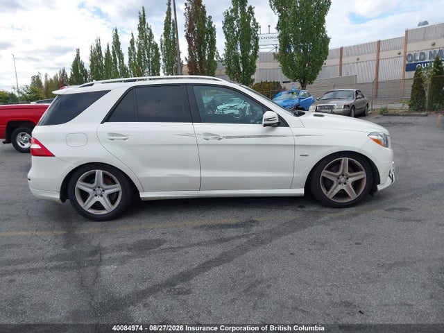 40084974 :رقم المزاد ، 4JGDA2EB6CA045653 vin ، 2012 Mercedes-benz Ml 350 Bluetec مزاد بيع