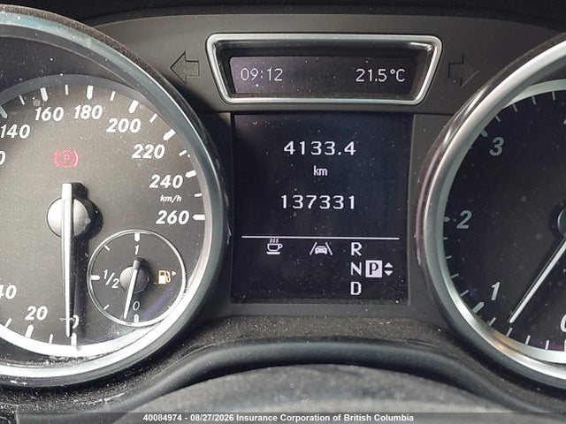 40084974 :رقم المزاد ، 4JGDA2EB6CA045653 vin ، 2012 Mercedes-benz Ml 350 Bluetec مزاد بيع