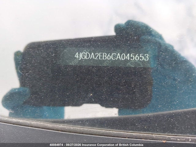 40084974 :رقم المزاد ، 4JGDA2EB6CA045653 vin ، 2012 Mercedes-benz Ml 350 Bluetec مزاد بيع